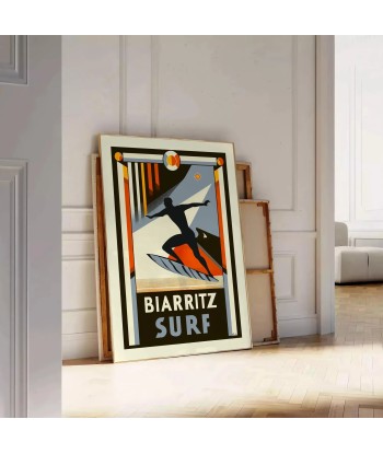 Affiche Surf Biarritz 1 Les magasins à Paris