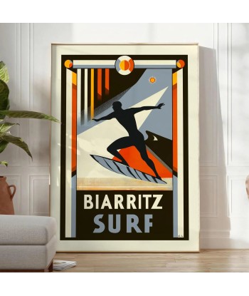 Affiche Surf Biarritz 1 Les magasins à Paris