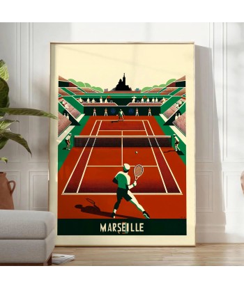 Affiche Marseille Tennis Toutes les collections ici