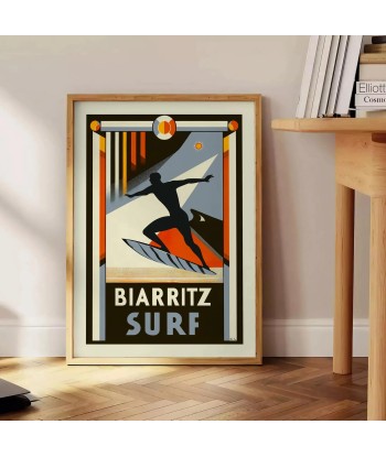 Affiche Surf Biarritz 1 Les magasins à Paris