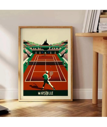 Affiche Marseille Tennis Toutes les collections ici