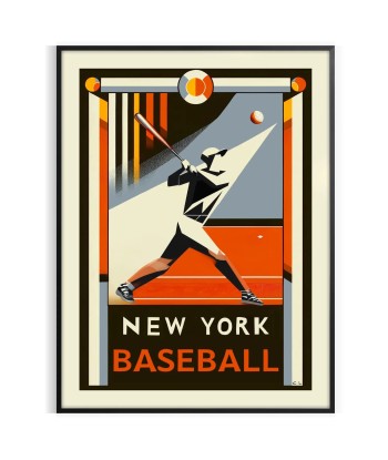 Affiche Baseball New York 4 soldes