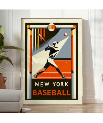 Affiche Baseball New York 4 soldes