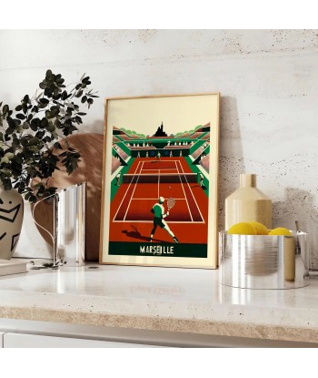 Affiche Marseille Tennis Toutes les collections ici