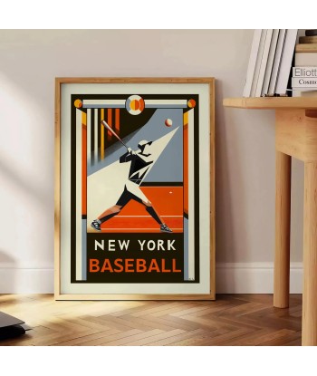 Affiche Baseball New York 4 soldes