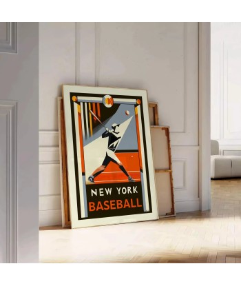 Affiche Baseball New York 4 soldes