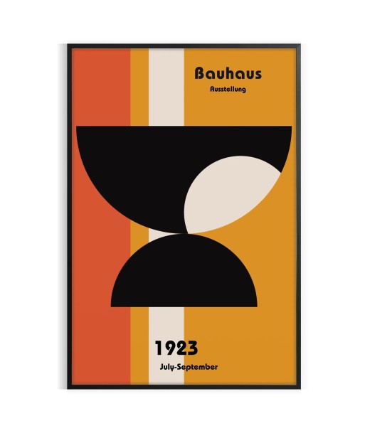 Affiche Bauhaus 9 s'inspire de l'anatomie humaine