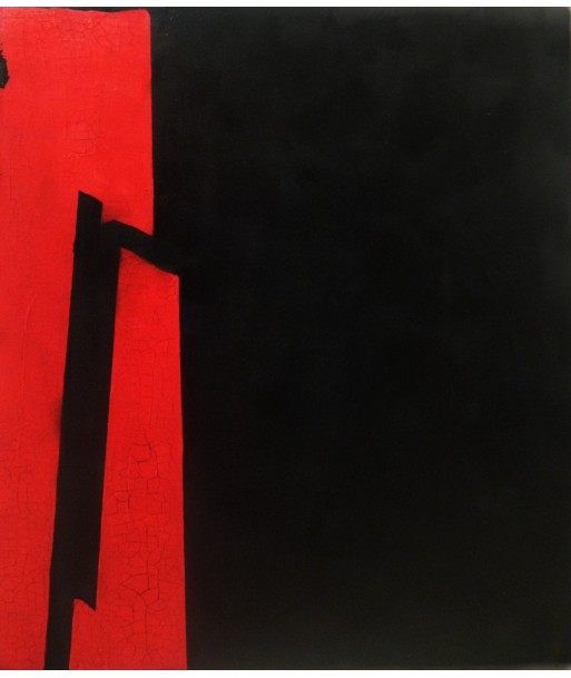 MAZUREK Véro : Duo noir et rouge 2 (Tableau, mixte sur toile) vente chaude votre 