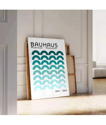 Affiche Bauhaus 3 l'évolution des habitudes 