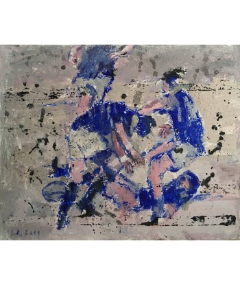 LANZI Arno : Rugby 8 (Tableau, acrylique sur toile) Faites des économies