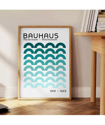 Affiche Bauhaus 3 l'évolution des habitudes 