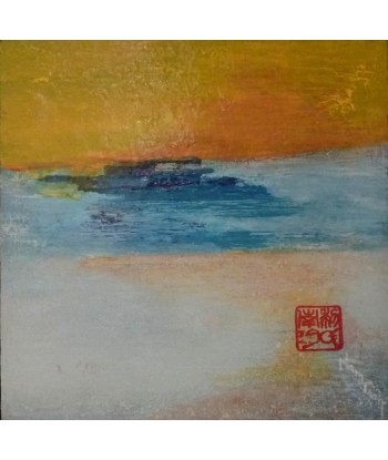 Nam TRÂN : Horizon V (Tableau, technique mixte sur toile ) offre 