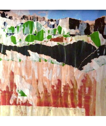 TAILLANDIER Alexandre  : Rue Gaillon, collages sur toile (20x20 cm) de technologie