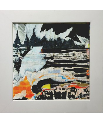 TAILLANDIER Alexandre  : Rue Guenot, collages sur toile (20x20 cm) chez Cornerstreet bien 