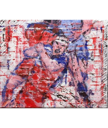 LANZI  Arno : Rugby 14 (Tableau, acrylique sur toile) outlet