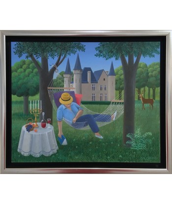 LORAND Jean-Pierre  : La vie de château  (Tableau, Acrylique sur toile) offre 