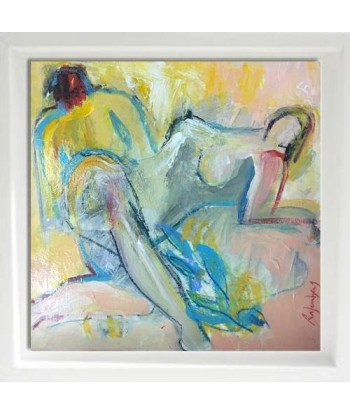 RAFENBERG Catherine : Sans titre 6  (Tableau acrylique sur toile ) les ligaments