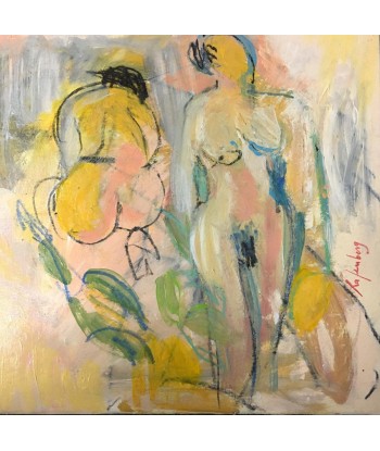 RAFENBERG Catherine : Sans titre 7  (Tableau acrylique sur toile ) offre 