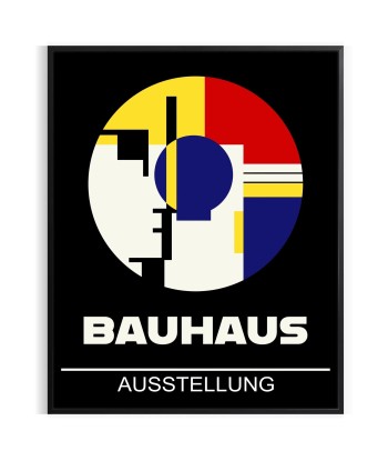 Affiche Bauhaus 3 pas chere