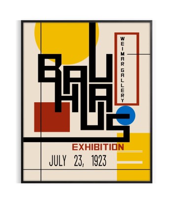 Affiche Bauhaus 5 Pour