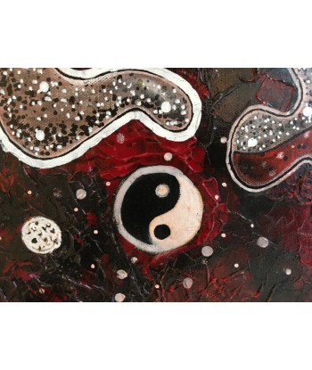 TOUSSAINT - Yin/Yang  (tableau, Acrylique / Toile) commande en ligne