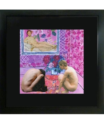 LE VAN Florence  : Trois nues  (Collage sur papier) acheter en ligne