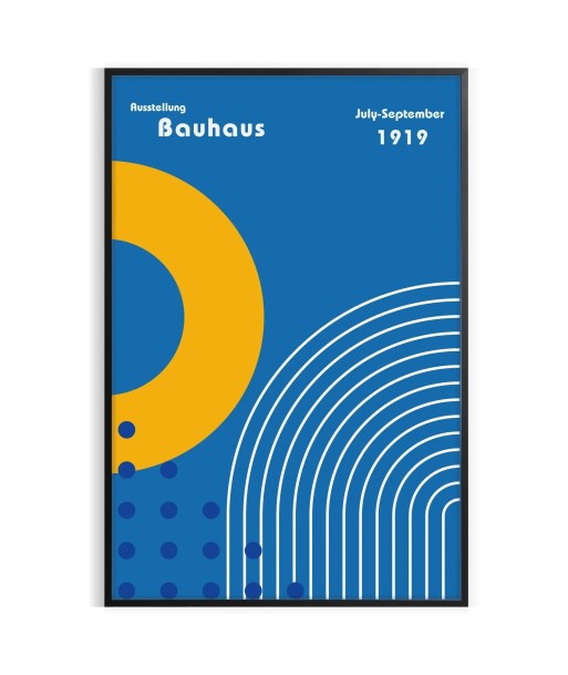 Affiche Bauhaus 14 ou a consommer sur place