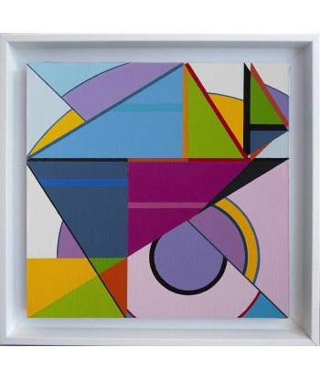 ATZORI Jean-Claude  - Angles composés (Acrylique / Toile) plus qu'un jeu 