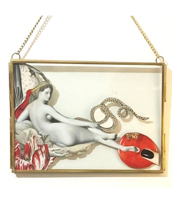 BLONDEL Sidonie  -  Great Odalisque (Collage/verre) acheter