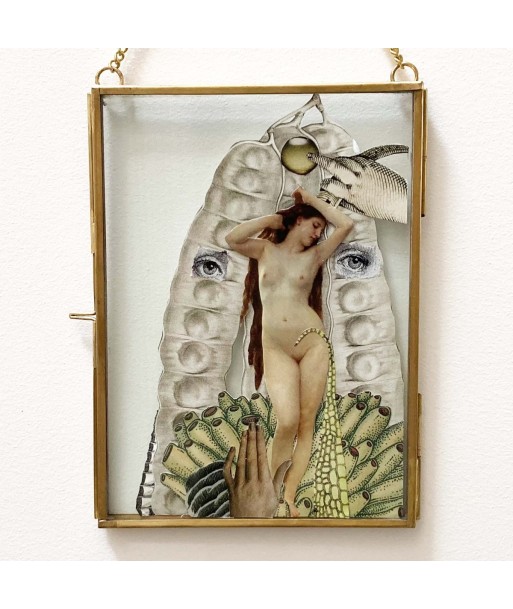 BLONDEL Sidonie  -  Venus (Collage/verre) france