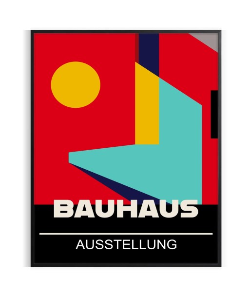 Affiche Bauhaus 5 livraison gratuite