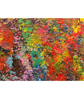 DARDEAU Monique  - Chaos, tableau abstrait Acrylique sur toile acheter