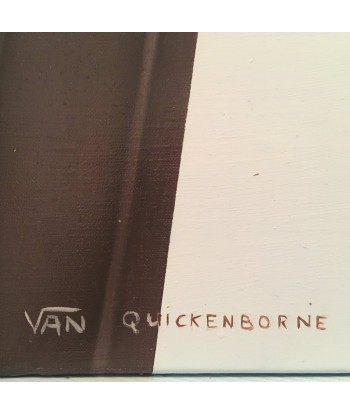 VAN QUICKENBORNE Thierry  - L'ascenseur (tableau, Acrylique et Huile / toile) à prix réduit toute l'année