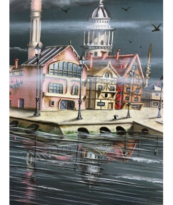 VAN QUICKENBORNE Thierry  - Vol 75 (tableau, Acrylique et Huile / toile) 50-70% off 