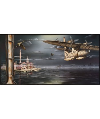 VAN QUICKENBORNE Thierry  - Vol 75 (tableau, Acrylique et Huile / toile) 50-70% off 