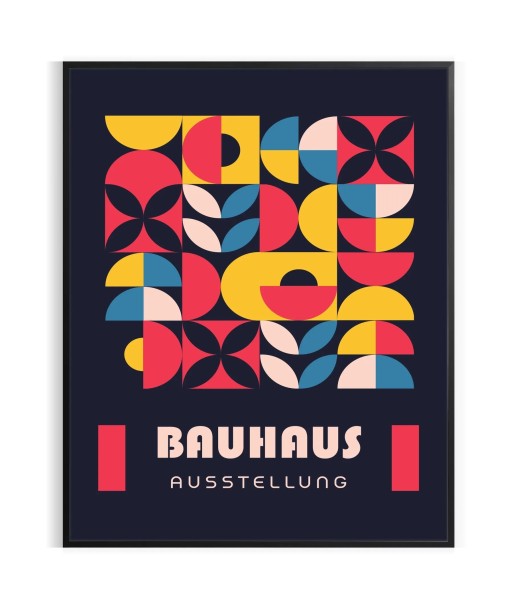 Affiche Bauhaus 3 la livraison gratuite