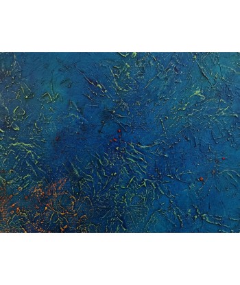 DUMONT Jacky - Outre mer, outre pierres (tableau, Acrylique et matériaux divers / toile) les ligaments