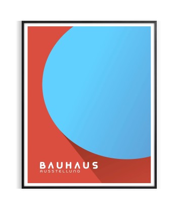 Affiche Bauhaus 7 pas cheres