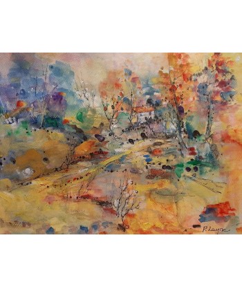 Patrice LAYRE - Dans les bois (tableau, Aquarelle) est présent 