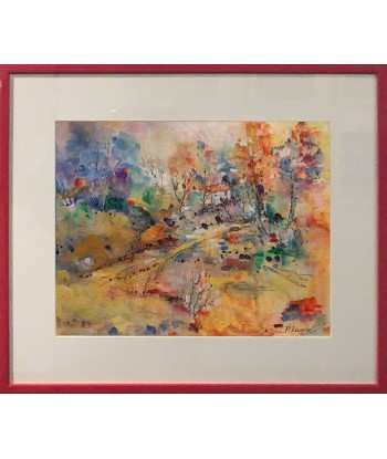 Patrice LAYRE - Dans les bois (tableau, Aquarelle) est présent 