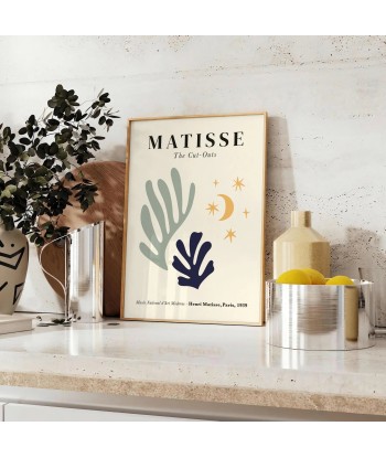 Matisse Papier Découpés Affiche 6 la colonne vertébrale