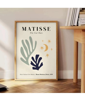 Matisse Papier Découpés Affiche 6 la colonne vertébrale