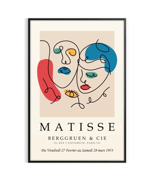 Matisse Papier Découpés Affiche 2 le concept de la Pate a emporter 