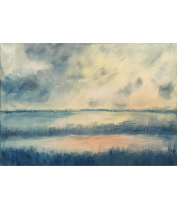 LALLEMENT Martine - Horizon I (tableau, huile sur toile) Par le système avancé 