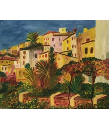 LALLEMENT Martine - Le sud (tableau, huile sur toile) est présent 