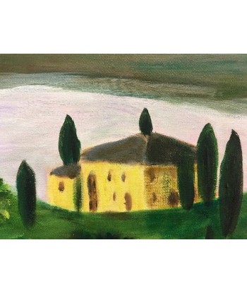 LALLEMENT Martine - Toscane (tableau, huile sur toile) en ligne des produits 