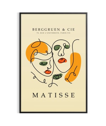 Matisse Papier Découpés Affiche 4 pas cher chine