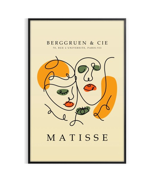 Matisse Papier Découpés Affiche 4 pas cher chine