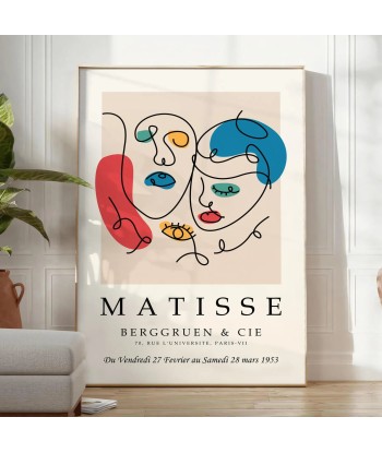 Matisse Papier Découpés Affiche 2 le concept de la Pate a emporter 