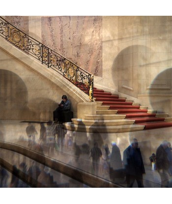 ERNST Josephine - Escalier et ombre au Maroc (Photographie) ou a consommer sur place